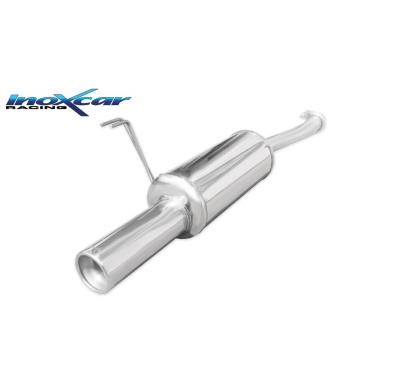 Escape trasero deportivo 1X80 LANCIA Y 1.4 (95CV) 1995-1999 CON Homologacion Europea Inoxcar