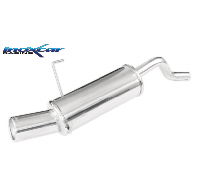 Escape trasero deportivo 1X102 LANCIA YPSILON 1.4 (77CV) 2006-- CON Homologacion Europea Inoxcar