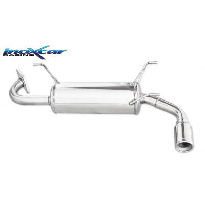 Escape trasero deportivo 1X80 MAZDA MX-5 1.6i 16V (110cv) 1998-2000 CON Homologacion Europea Inoxcar