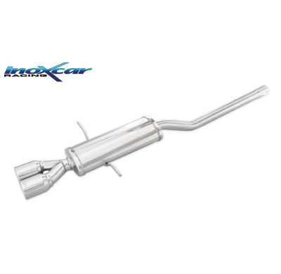 Escape trasero deportivo CEN 2X80 MINI COOPER 1.6 S (175CV) 2007-- (Type R56) CON Homologacion Europea Inoxcar