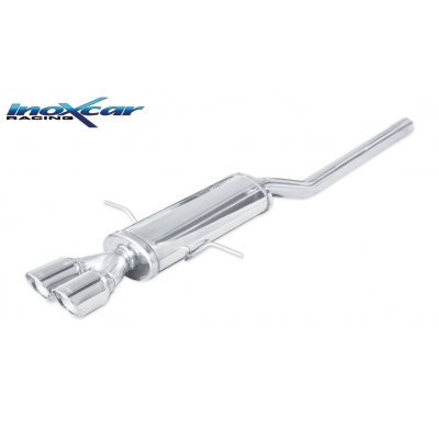 Escape trasero deportivo CEN 2X80 X-RACE MINI COOPER 1.6 J.COOPER WORKS (211CV) 2009-2012 (Type R56) CON Homologacion Europe