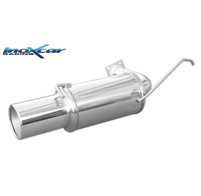 Escape trasero deportivo 1X120 MEGA MITSUBISHI LANCER EVO VII (280CV) 2001-2003 CON Homologacion Europea Inoxcar