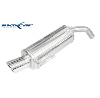 Escape trasero deportivo 1X90 X-RACE MITSUBISHI COLT CZT 1.5 TURBO (150CV) 2005-- SIN homologacion Inoxcar