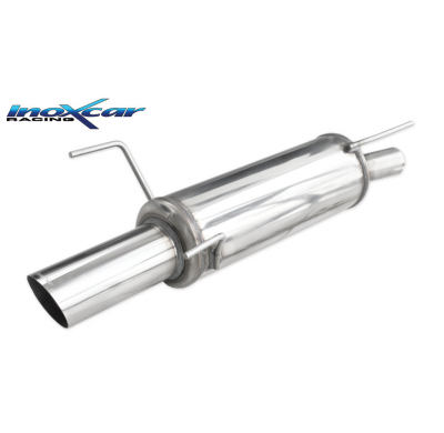 Escape trasero deportivo 1X90 RALLY OPEL ASTRA F 2.0 16V GSI (150CV) 3 FIXING CON Homologacion Europea Inoxcar
