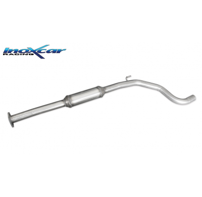 Tubo central con silenciador ABARTH GRANDE PUNTO 1.4 T-JET (155CV) 2007-- Ø 60 CON Homologacion Europea Inoxcar