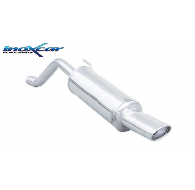 Escape trasero deportivo 1X120X80 ABARTH GRANDE PUNTO 1.4 T-JET (155CV) 2007-- Ø 60 CON Homologacion Europea Inoxcar