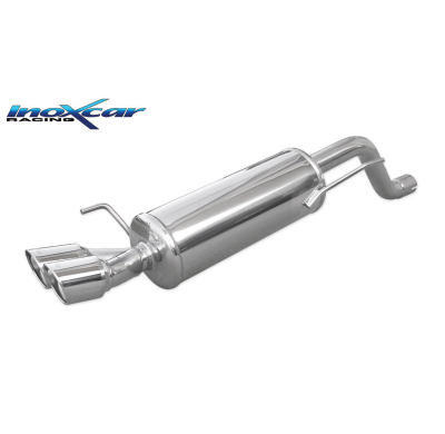 Escape trasero deportivo 2X80 X-RACE ABARTH PUNTO EVO 1.4 Turbo MultiAir SuperSport (180cv) 2012-- diam. 60 CON homologacion