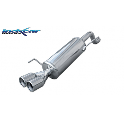 Escape trasero deportivo 2X80 ABARTH PUNTO EVO 1.4 TURBO MultiAir (165CV) 2010-- Ø 60 CON Homologacion Europea Inoxcar