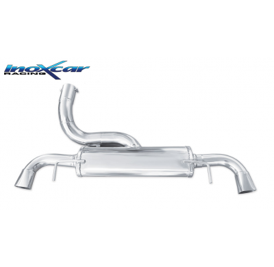 Silenciador trasero deportivo  Salida Izq. + Dcha. OPEL ASTRA J OPC 2.0 TURBO (280cv) 2012-- SIN homologacion Inoxcar