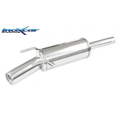 Escape trasero deportivo 1X80 OPEL CORSA B 1.6 16V GSI (106CV) 1994-2000 Ø 45 CON Homologacion Europea Inoxcar