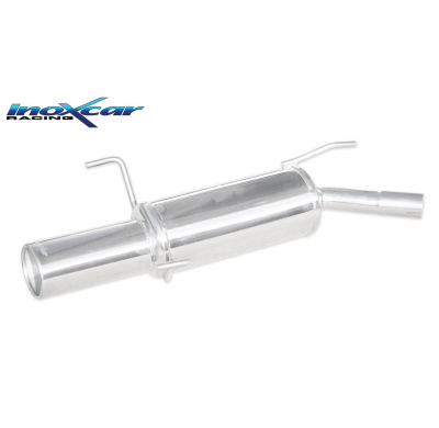 Escape trasero deportivo 1X102 OPEL CORSA C 1.2 16V (75CV) 2000-2003 Ø 45 CON Homologacion Europea Inoxcar