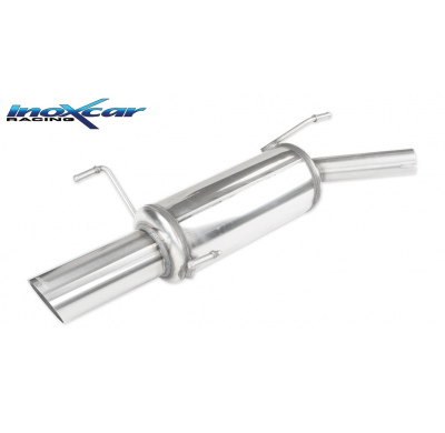 Escape trasero deportivo 1X90 RALLY OPEL CORSA C 1.7 16V CDTi (101CV) 2003-2006 Ø 45 CON Homologacion Europea Inoxcar