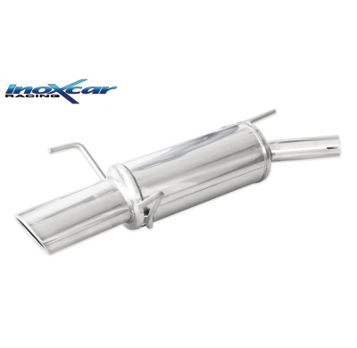 Escape trasero deportivo 1X120X80 OPEL TIGRA TWIN TOP 1.8 16V (125CV) 2005-- Ø 45 CON Homologacion Europea Inoxcar