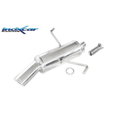 Escape trasero deportivo 1X120X80 PEUGEOT 206 SW SW 2.0 16V (136CV) 2002-2004 CON Homologacion Europea Inoxcar
