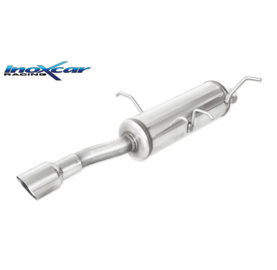 Escape trasero deportivo 1X90 RALLY PEUGEOT 306 1.6 CABRIO (89CV) 1993-1997 CON Homologacion Europea Inoxcar