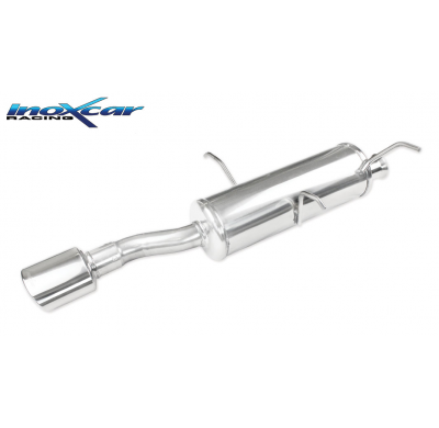 Escape trasero deportivo 1X120X80 PEUGEOT 306 1.6 CABRIO (89CV) 1993-1997 CON Homologacion Europea Inoxcar