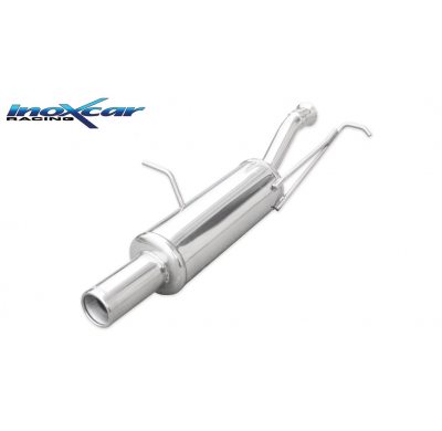 Escape trasero deportivo 1X80 PEUGEOT 307 2.0 HDI (90CV) 2002-- CON Homologacion Europea Inoxcar