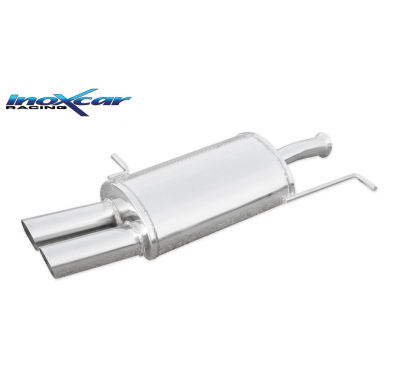 Escape trasero deportivo 2X80 RACING PEUGEOT 307 SW SW 2.0 16V (138CV) 2002-- CON Homologacion Europea Inoxcar