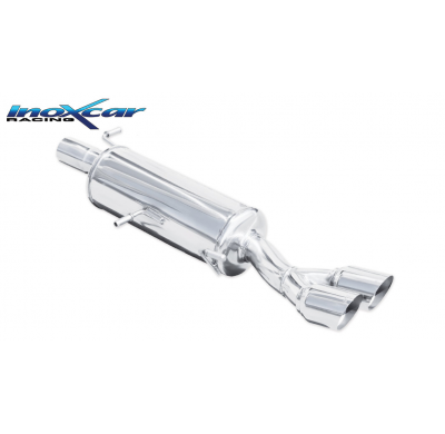 Escape trasero deportivo 2X80 RACING PEUGEOT 308 1.6 THP GTI (200CV) 2011-2013 Ø 65 CON Homologacion Europea Inoxcar