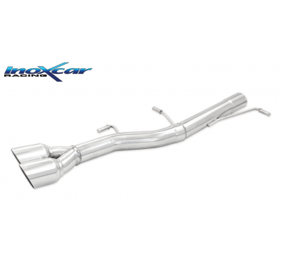 Escape trasero sin silenciador 2X80 RACING PEUGEOT 308 1.6 THP GTI (200CV) 2011-2013 Ø 65 SIN homologacion Inoxcar