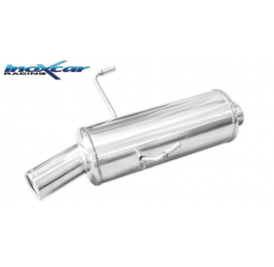 Escape trasero deportivo 1X80 PEUGEOT 406 1.8 (101CV) 1995-- CON Homologacion Europea Inoxcar