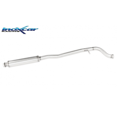 Tubo central con silenciador PEUGEOT 406 3.0 V6 COUPÉ SIN homologacion Inoxcar