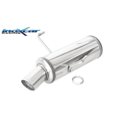 Escape trasero deportivo 1X90 RALLY PEUGEOT 406 3.0 V6 COUPÉ SIN homologacion Inoxcar