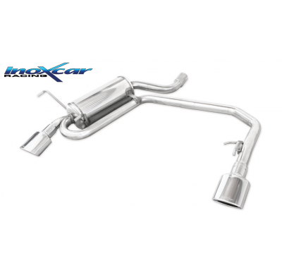 Silenciador trasero deportivo  duplex 1X120X80 PEUGEOT 406 3.0 V6 COUPÉ SIN homologacion Inoxcar