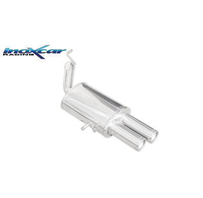Escape trasero deportivo 2X80 PEUGEOT 407 2.7 24V HDI (204CV) 2006-- SIN homologacion Inoxcar