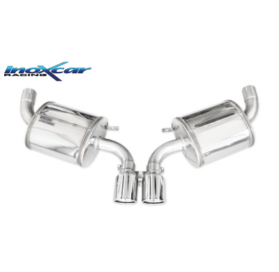 Escape trasero deportivo CEN 2X90 X-RACE PORSCHE BOXSTER 981 2.7 (265cv) Cabrio 2014-- SIN homologacion Inoxcar