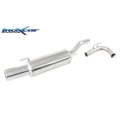 Escape trasero deportivo 1X102 RENAULT CLIO 1 1.4 (80CV) --1998 CON Homologacion Europea Inoxcar