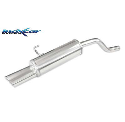 Escape trasero deportivo 1X120X80 RENAULT CLIO 2 1.9 DIESEL 1998-- Ø 40 SIN homologacion Inoxcar