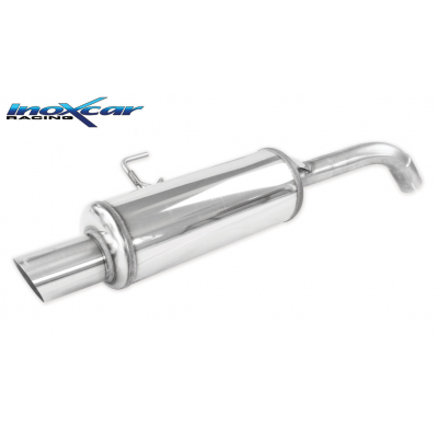 Escape trasero deportivo 1X90 RALLY RENAULT CLIO 2 RS 2.0 fase1 (172CV) 2000-2001 Ø 54 CON Homologacion Europea Inoxcar