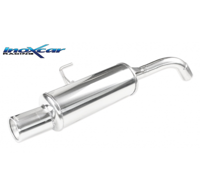 Escape trasero deportivo 1X102 RENAULT CLIO 2 RS 2.0 fase1 (172CV) 2000-2001 Ø 54 CON Homologacion Europea Inoxcar