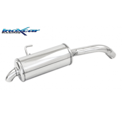 Escape trasero deportivo 1 RENAULT CLIO 2 RS 2.0 fase1 (172CV) 2000-2001 Ø 54 CON Homologacion Europea Inoxcar