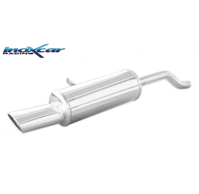 Escape trasero deportivo 1X120X80 RENAULT CLIO 3 1.2 16V (75CV) 2005-- CON Homologacion Europea Inoxcar