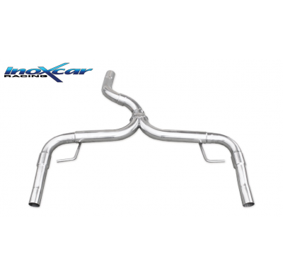 Escape trasero sin silenciador 1X50 Salida Izq. + Dcha. RENAULT CLIO 3 Restyling 2009-- RS 2.0i (200cv) / RS GORDINI (203cv) 201