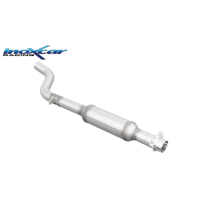 Tubo central con silenciador RENAULT CLIO 3 RS 2.0 16V (197CV) / RS GORDINI 2006-2009 CON Homologacion Europea Inoxcar