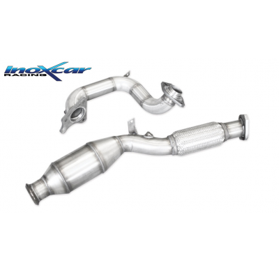 Tubo de sustitución del catalizador con catalizador metalico (Con Flexible) 2°CAT RENAULT CLIO 4 RS 1.6 Turbo (200CV) 2013-- Ø 6