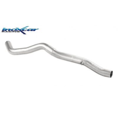 Escape trasero sin silenciador 1X63 (solo lato sx) RENAULT CLIO 4 RS 1.6 Turbo (200CV) 2013-- Ø 63,5 SIN homologacion Inoxcar