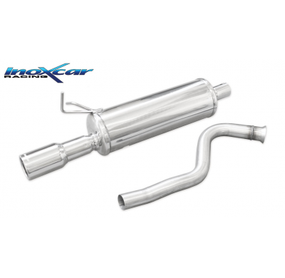 Escape trasero deportivo 1X80 RENAULT LAGUNA 1.6 16V (110CV) 1994-1999 CON Homologacion Europea Inoxcar