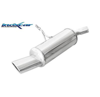 Escape trasero deportivo 1X120X80 RENAULT MEGANE III Coupè 2.0 Tce Coupè (180CV) 2011-- Ø 55 CON Homologacion Europea Inoxca