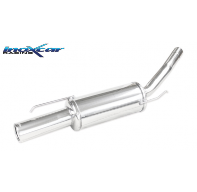 Escape trasero deportivo 1X80 RENAULT SUPER 5 1.4 GT TURBO CON Homologacion Europea Inoxcar