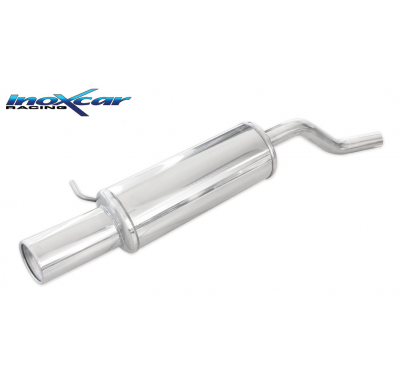 Escape trasero deportivo 1X102 RENAULT TWINGO (type MK2) GT TURBO 1.2 (100CV) 2007-- Ø 45 CON Homologacion Europea Inoxcar