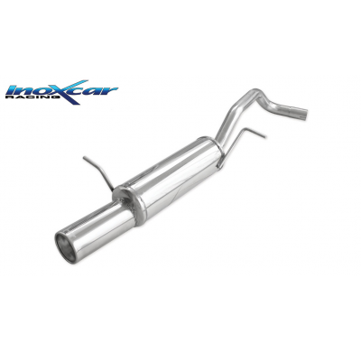 Escape trasero deportivo 1X102 SEAT IBIZA (Type 6L) 1.4 16V (100CV) 2002-2006 Ø 45 CON Homologacion Europea Inoxcar