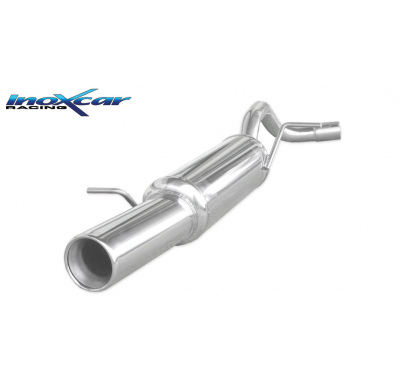 Escape trasero deportivo 1X102 SEAT IBIZA (Type 6L) 1.8 T 20V FR (150-180CV) 2004-2006 Ø 55 CON Homologacion Europea Inoxcar