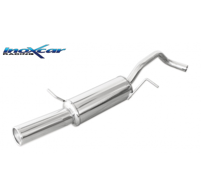 Escape trasero deportivo 1X102 SEAT IBIZA SC (Type 6J) 1.2 Tsi (105CV) 2011-- CON Homologacion Europea Inoxcar