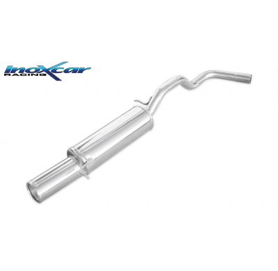 Escape trasero deportivo 1X102 SEAT IBIZA (Type 6K) 1.6 (75CV) 1993-2000 CON Homologacion Europea Inoxcar