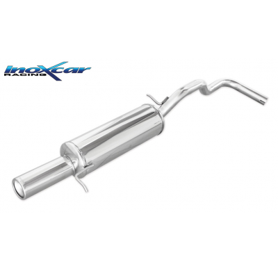 Escape trasero deportivo 1X80 SEAT IBIZA (Type 6K) 2.0 16V GTI (150CV) 1997-- Ø 50 CON Homologacion Europea Inoxcar