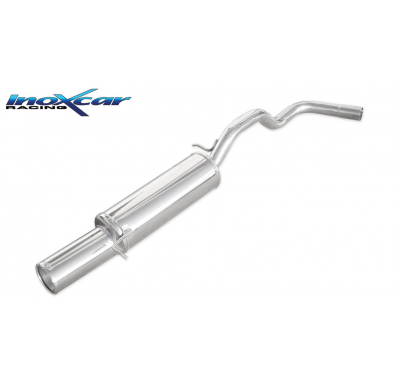 Escape trasero deportivo 1X102 SEAT IBIZA (Type 6K) 2.0 16V GTI (150CV) 1997-- Ø 50 CON Homologacion Europea Inoxcar